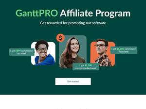 GanttPRO Affiliate Program logo
