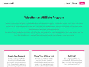 WiseHuman Affiliate logo