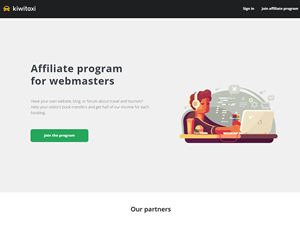 Kiwitaxi Affiliate Program logo