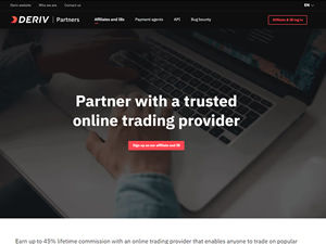 Deriv Affiliate Program logo