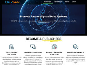 ClicksAdv Network logo