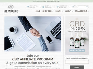 Hempure CBD logo