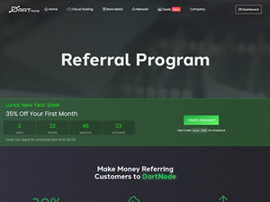 DartNode Affiliate Program logo