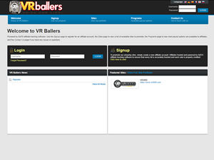 VR Ballers logo