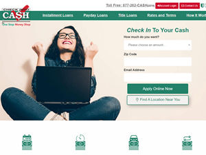 Check Into Cash logo