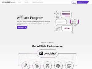CometChat Affiliate Program logo
