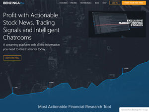 Benzinga Pro Affiliate Program logo