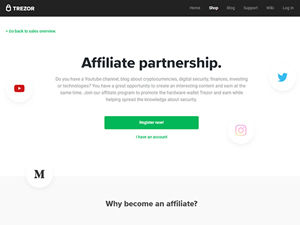 Trezor logo