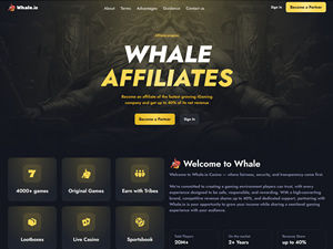 Whale Affiliate Program logo