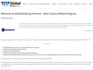 GlobaliGaming Partners logo