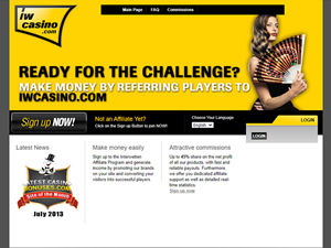 IWCasino Affiliates logo