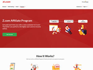 Z.com Affiliate Program logo
