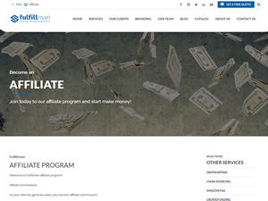 Fulfillman Affiliate Program logo