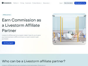 Livestorm Affiliate Program logo