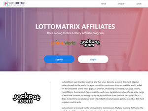 Lottomatrix Affiliates logo