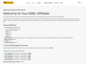 Debel Affiliates logo