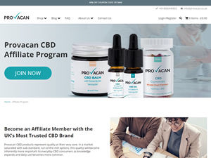 Provacan CBD Affiliate Program logo