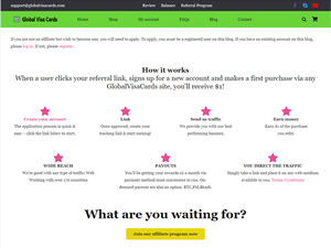 Global Visa Cards logo