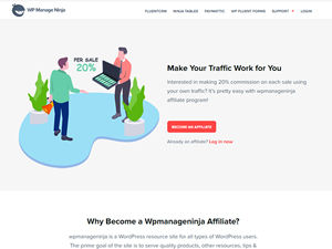 WPManageNinja Affiliate Program logo