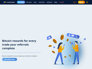 LocalCoinSwap Referral Program logo