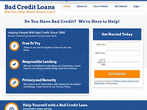 Bad Credit Loans logo