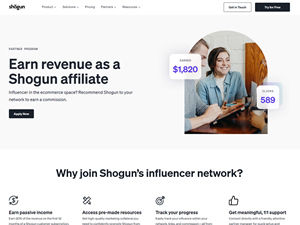 Shogun Affiliate Program logo