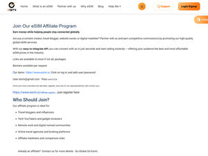 Esimi.io Affiliate Program logo