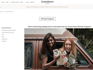 Green Room Body logo