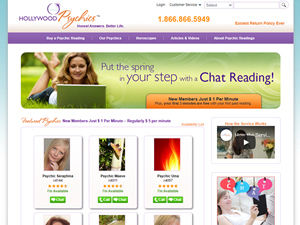 Hollywood Psychics logo