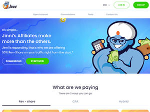 Jinni Lotto Affiliates logo