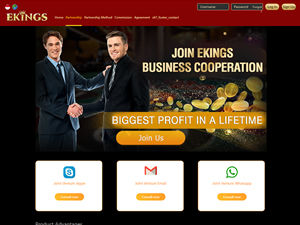 EKINGS Affiliate Program logo
