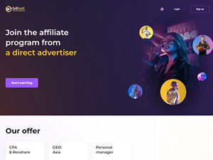 Bilbet Affiliate Program logo