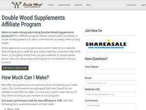 Double Wood Supplements logo