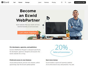 Ecwid WebPartner logo