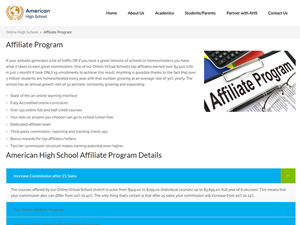 American High School logo