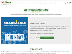 NuBest Affiliate Program logo