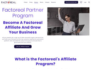 Factoreal Affiliate Program logo