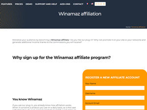 Winamaz Affiliate Program logo