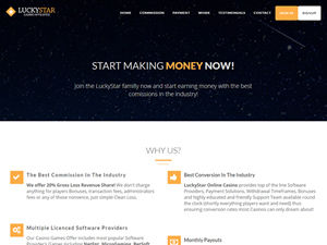 LuckyStar Affiliates logo