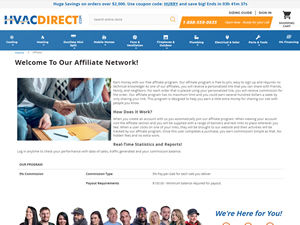 HVACDirect.com Affiliate Program logo