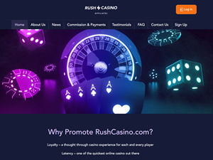 Rush Casino Affiliates logo