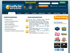 LuckyJar Affiliates logo