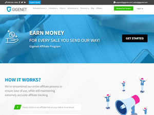 GigeNET Affiliate Program logo
