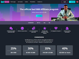 Bet1000 Affiliate Program logo