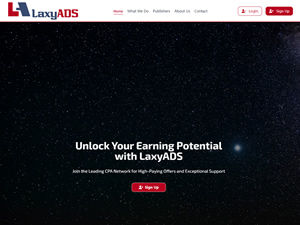 LaxyADS logo
