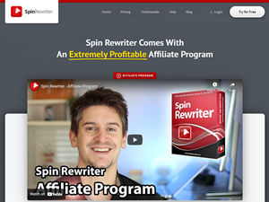 Spin Rewriter Affiliate Program logo