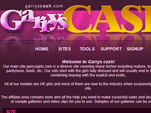 Garrys Cash logo