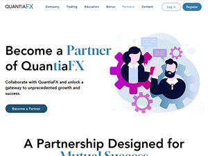QuantiaFX CPA Affiliate Program logo