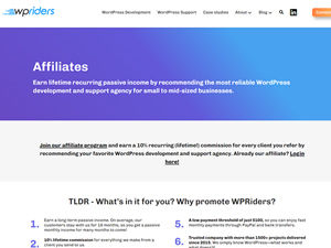 WPRiders Affiliate Program logo