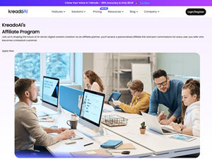 KreadoAI's Affiliate Program logo